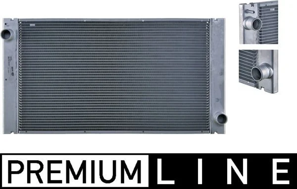 Radiatorius, variklio aušinimas MAHLE CR 1095 000P