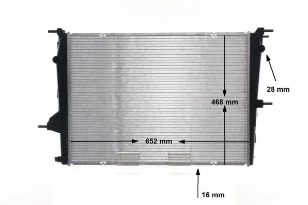 Radiatorius, variklio aušinimas MAHLE CR1197000S