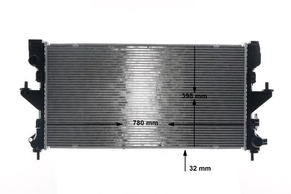 Radiatorius, variklio aušinimas MAHLE CR 2106 000S