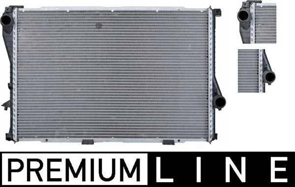 Radiatorius, variklio aušinimas MAHLE CR 298 000P