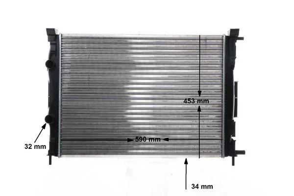 Radiatorius, variklio aušinimas MAHLE CR 41 000S