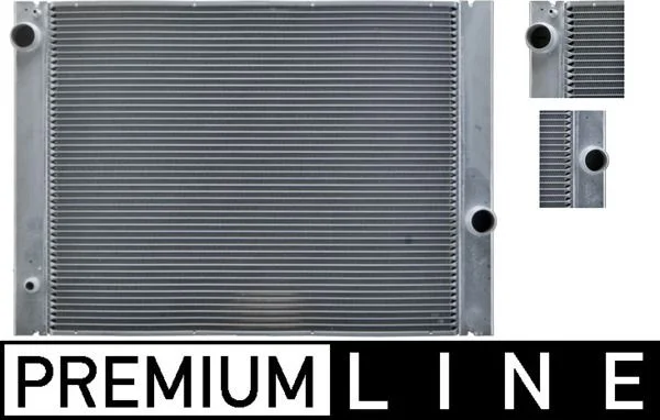 Radiatorius, variklio aušinimas MAHLE CR 511 000P