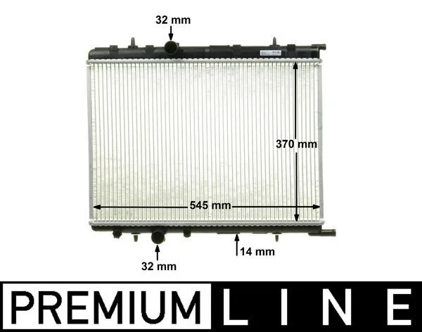 Chladič, chladenie motora MAHLE CR 515 000P