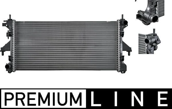 Radiatorius, variklio aušinimas MAHLE CR 880 000P