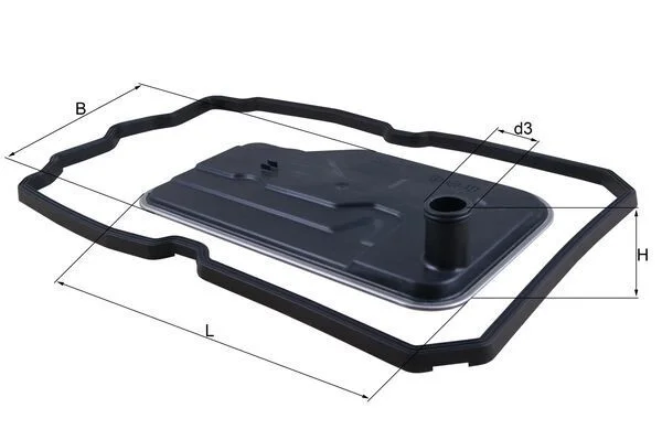 Hydraulický filter, automatická prevodovka MAHLE HX 124D