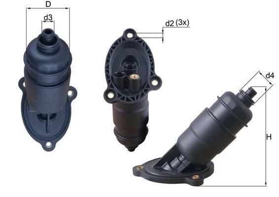 Hidraulinis filtras, automatinė transmisija MAHLE HX155