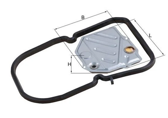 Hydraulický filter, automatická prevodovka MAHLE HX46D1