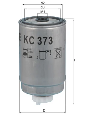 KC 373 MAHLE KC 373