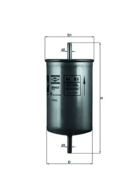 Kuro filtras MAHLE KL85