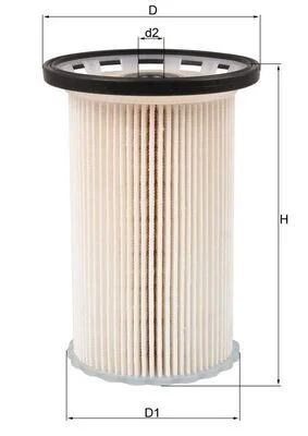 Kuro filtras MAHLE KX 342