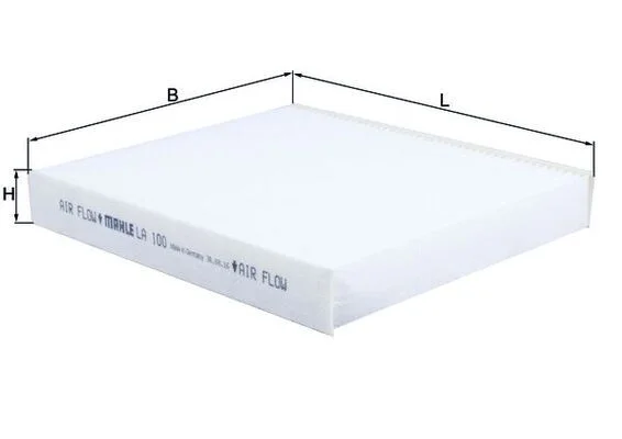 Filtras, salono oras MAHLE LA100