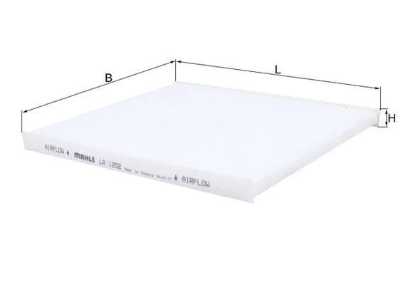 Filtras, salono oras MAHLE LA1202