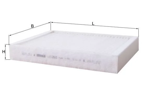 Filtras, salono oras MAHLE LA1263