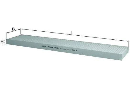 Filtras, salono oras MAHLE LA226