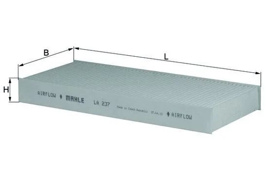 Filtras, salono oras MAHLE LA237