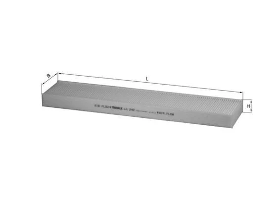 Filtras, salono oras MAHLE LA242