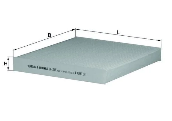 Filtras, salono oras MAHLE LA343