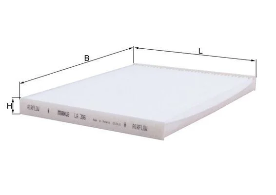Filtras, salono oras MAHLE LA396