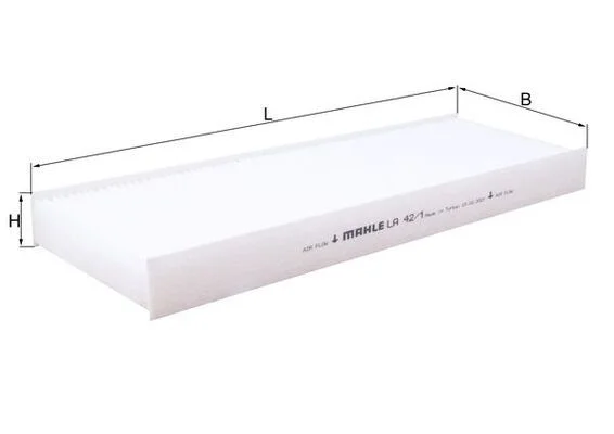 Filtras, salono oras MAHLE LA42/1