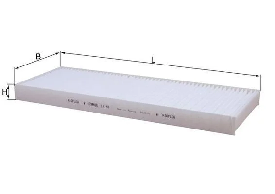 Filtras, salono oras MAHLE LA45
