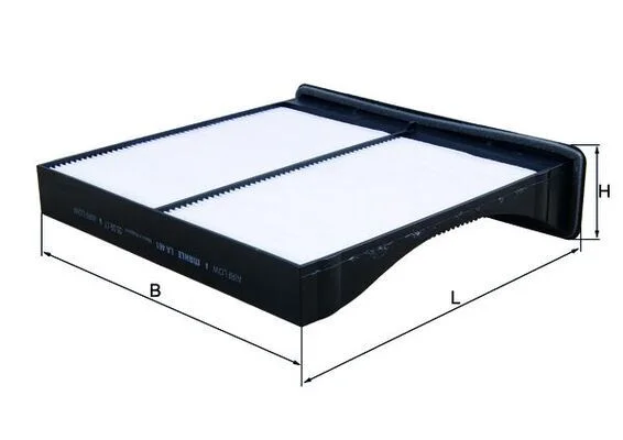 Filtras, salono oras MAHLE LA 461