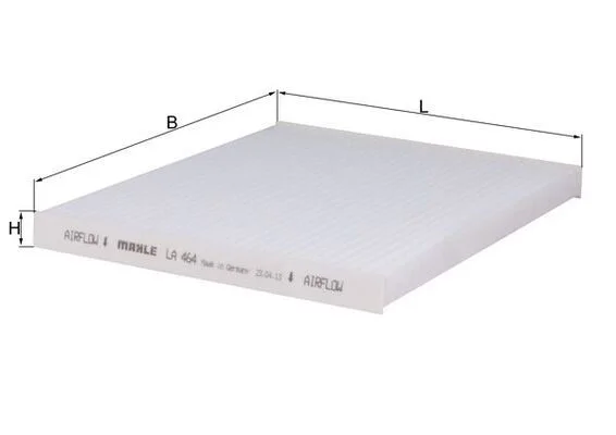 Filtras, salono oras MAHLE LA464