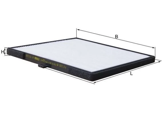 Filtras, salono oras MAHLE LA471