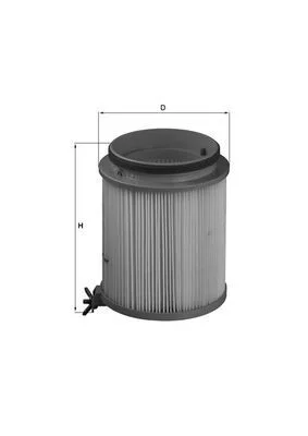 Filtras, salono oras MAHLE LA 48