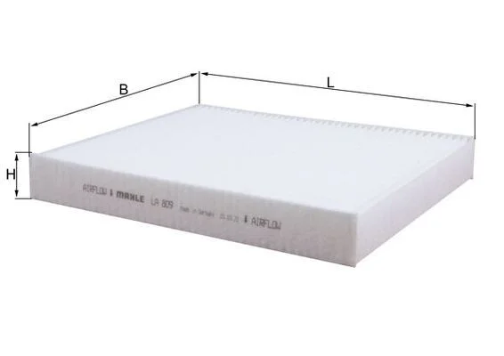 Filtras, salono oras MAHLE LA 809