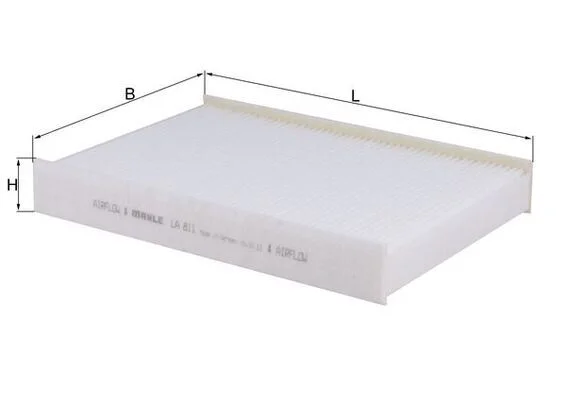 Filtras, salono oras MAHLE LA 811