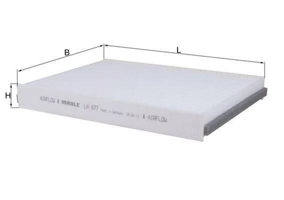 Filtras, salono oras MAHLE LA877
