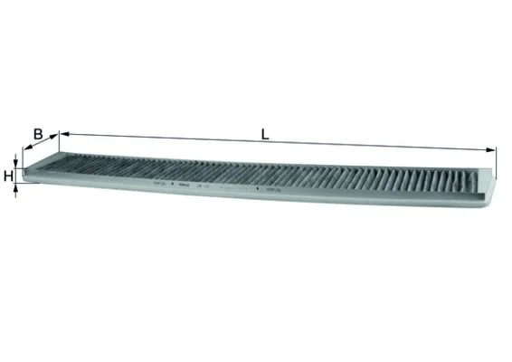 Filtras, salono oras MAHLE LAK102