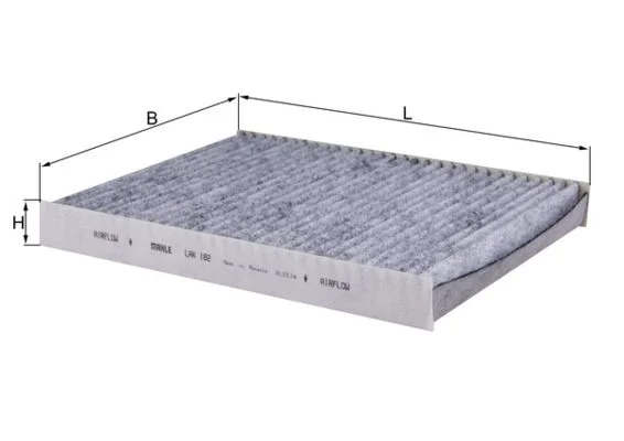 Filtras, salono oras MAHLE LAK182