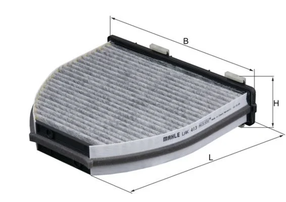 Filtras, salono oras MAHLE LAK 413