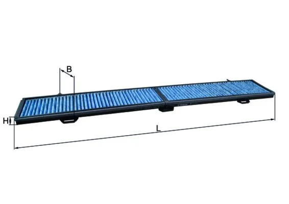 Filtras, salono oras MAHLE LAO248