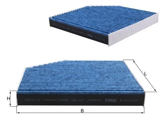 Filtras, salono oras MAHLE LAO667