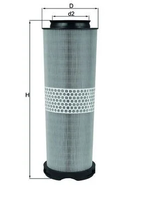 Oro filtras MAHLE LX1020/1
