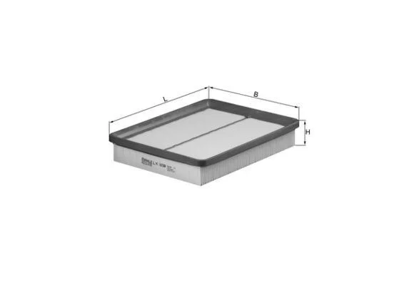 Oro filtras MAHLE LX1039