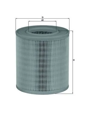 Oro filtras MAHLE LX 1253
