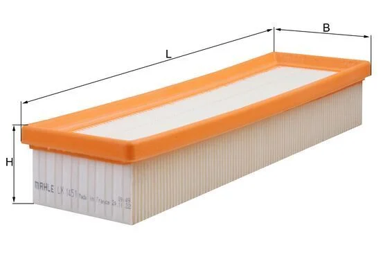 Oro filtras MAHLE LX1451