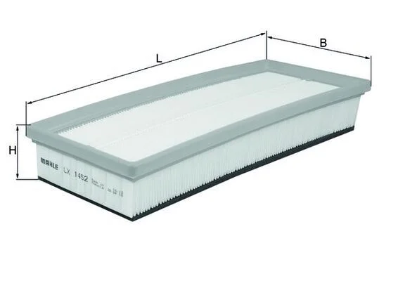Oro filtras MAHLE LX1452
