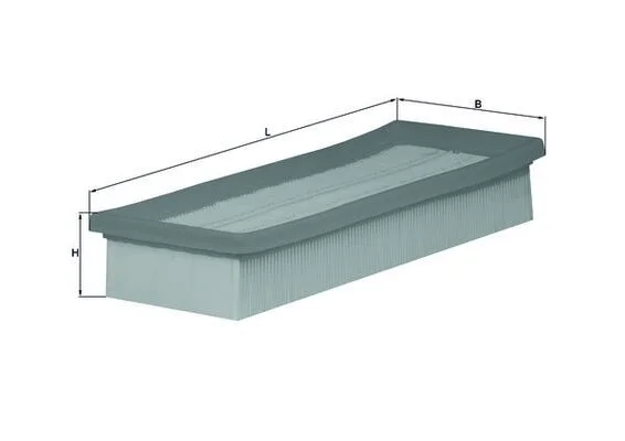 Oro filtras MAHLE LX1601