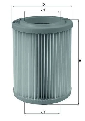 Oro filtras MAHLE LX1768