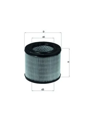 Oro filtras MAHLE LX194