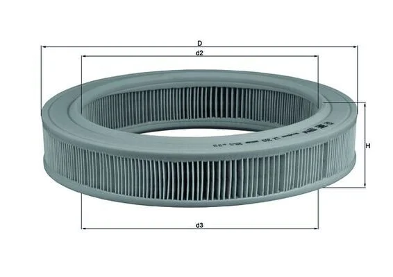 Oro filtras MAHLE LX203