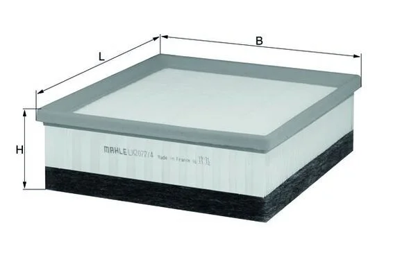 Oro filtras MAHLE LX2077/4