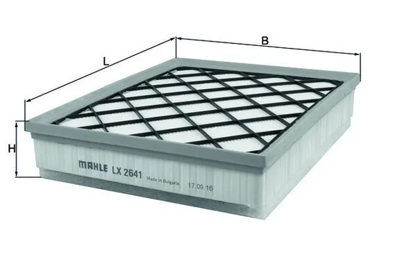 Oro filtras MAHLE LX 2641