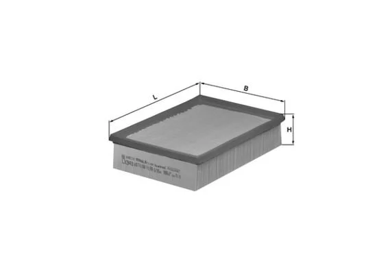 Oro filtras MAHLE LX343