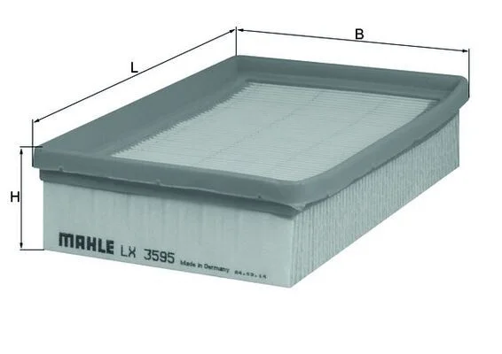 Oro filtras MAHLE LX 3595
