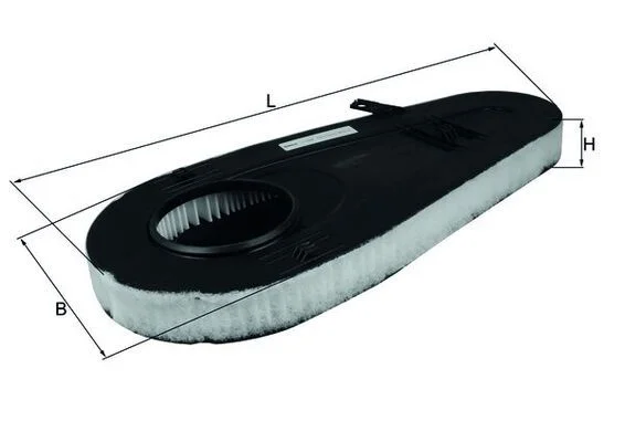 Oro filtras MAHLE LX 3598